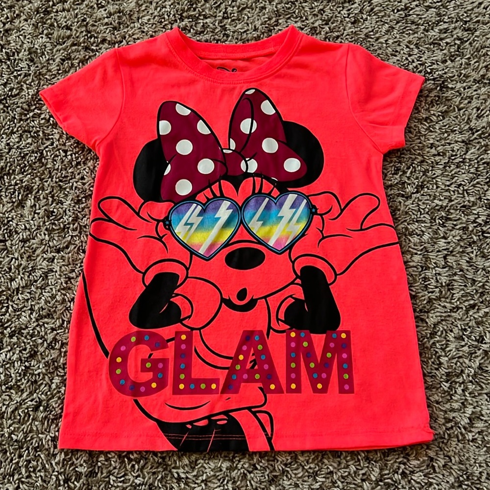 Girls Minnie Mouse shirt